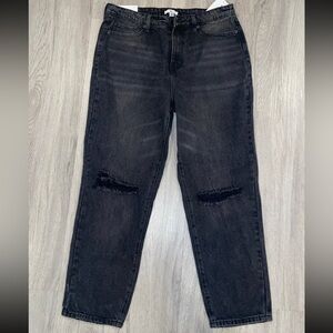 BP new high rise mom jeans